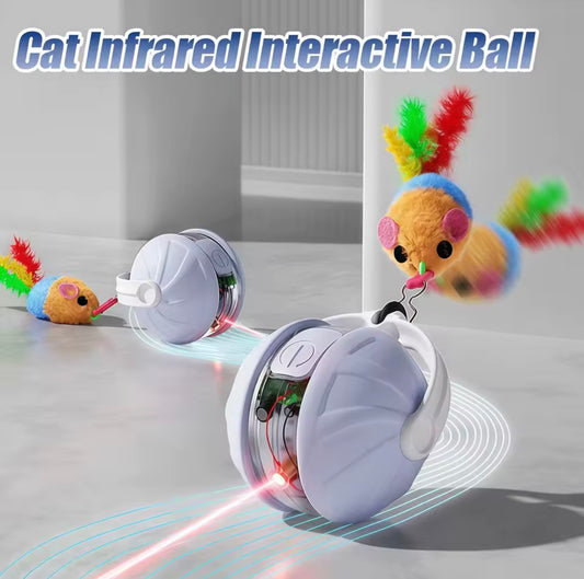 Smart Rolling Cat Ball – Keep your cat active with fun and lights